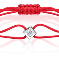 צמיד חוט יהלום - Square צמיד חוט יהלום - Square