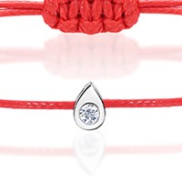 צמיד חוט יהלום - Pear צמיד חוט יהלום - Pear