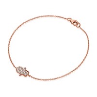 צמיד חמסה משובץ יהלומים צמיד חמסה משובץ יהלומים