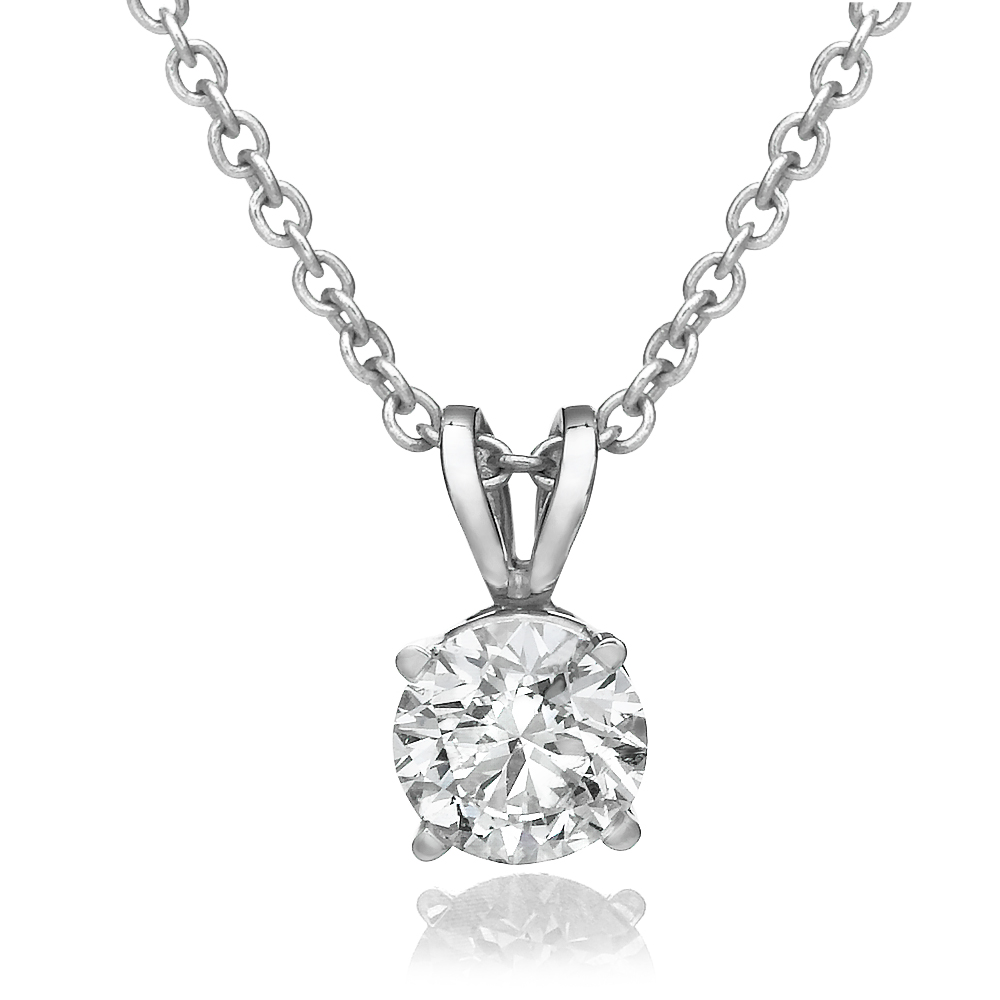 תליון יהלום Or - 0.30