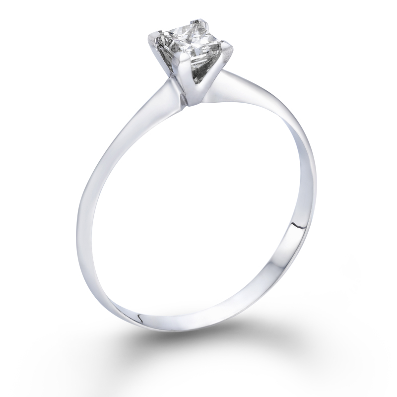 טבעת יהלום Tulip