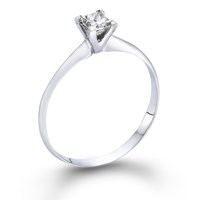 טבעת יהלום Tulip טבעת יהלום Tulip