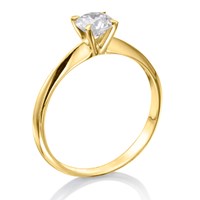 טבעת אירוסין Mia - יהלום 0.25 קראט