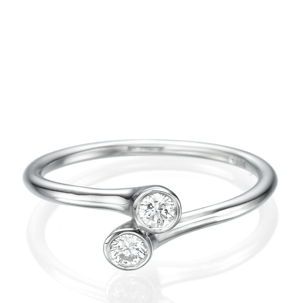 טבעת אירוסין Twins